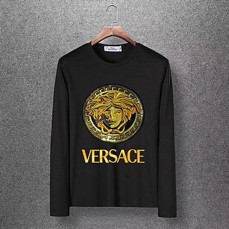 versace diamond t shirt|versace long sleeve t shirts.